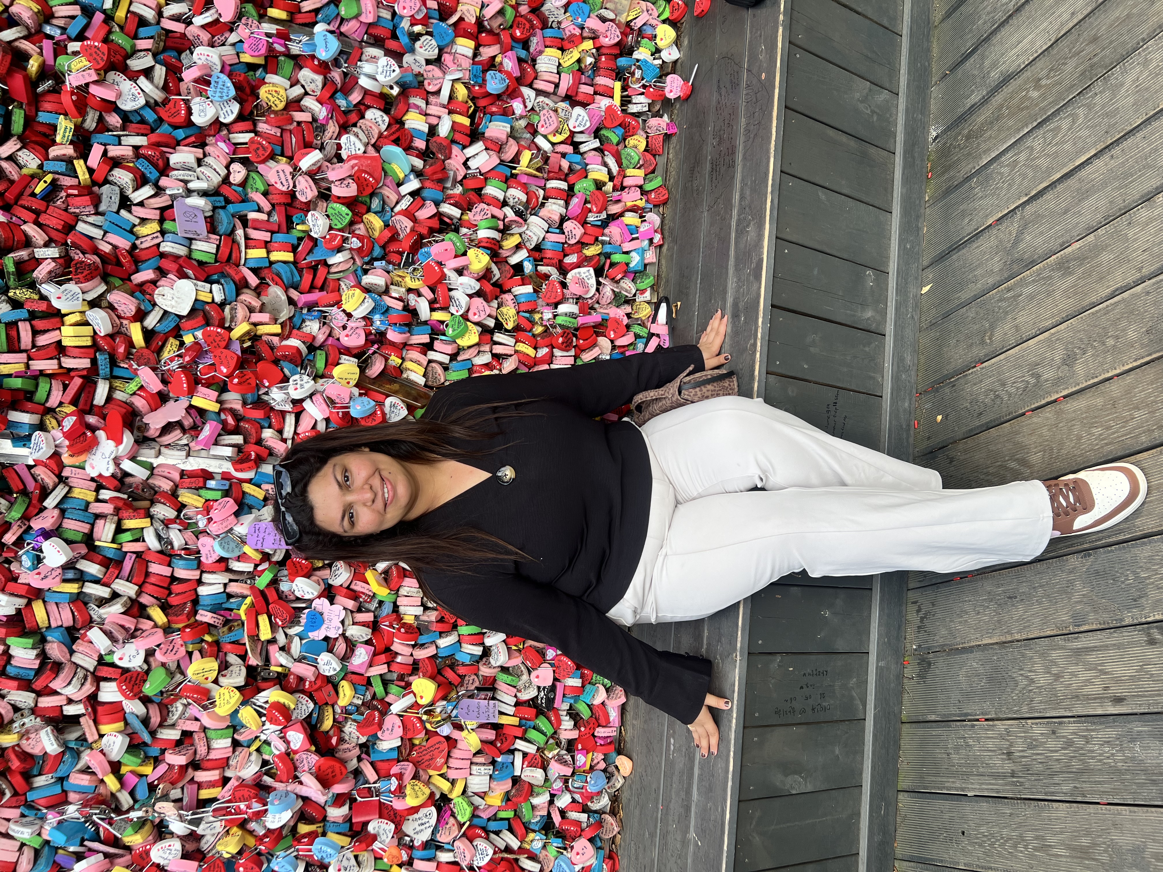Simran at N Seoul Tower